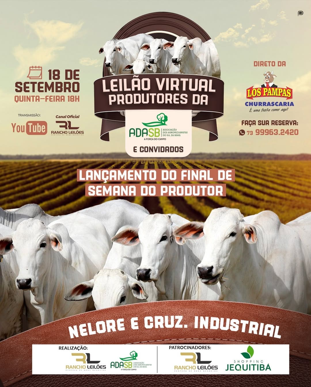 Lilão Virtual dos Produtores da ADASB